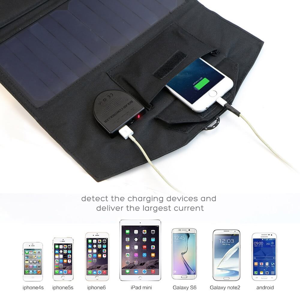 Durable solar panel with 18-month warranty