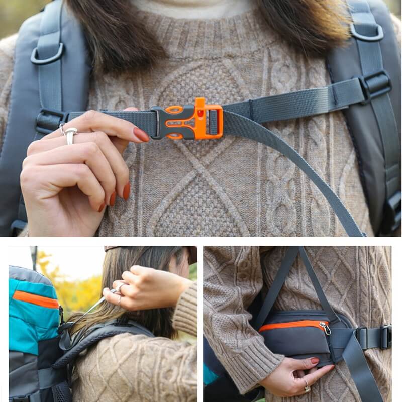 Durable construction of Trailblazer 65L backpack