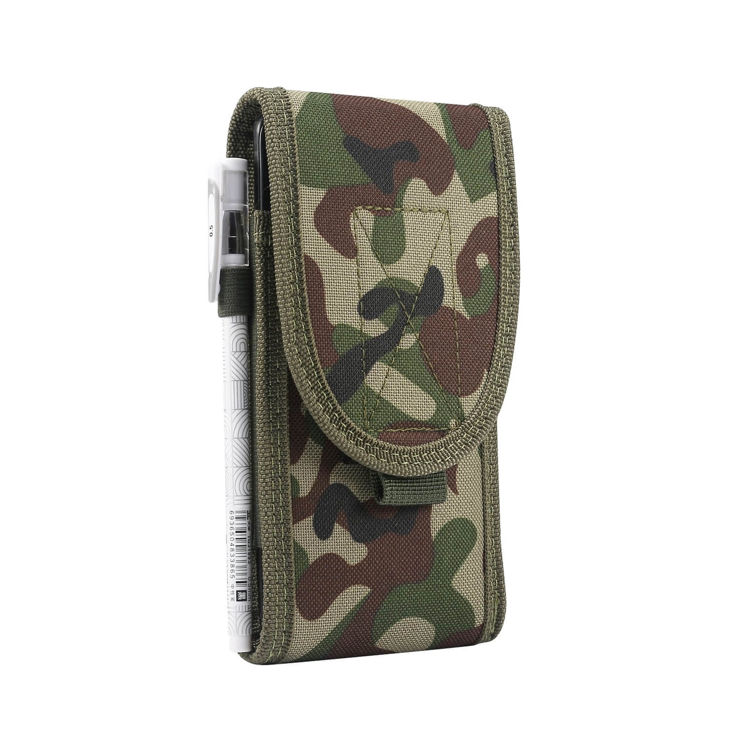 Built-in card pocket for added organization
