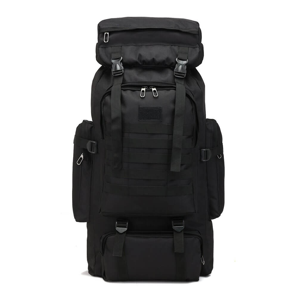 Voyager 80L backpack in use on a camping trip
