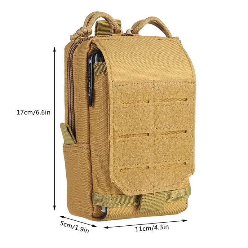 Front pocket for additional storage