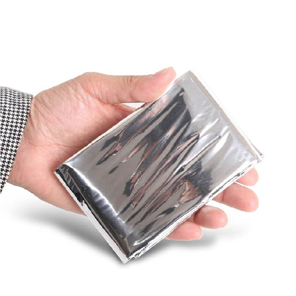 Durable PET material emergency blanket