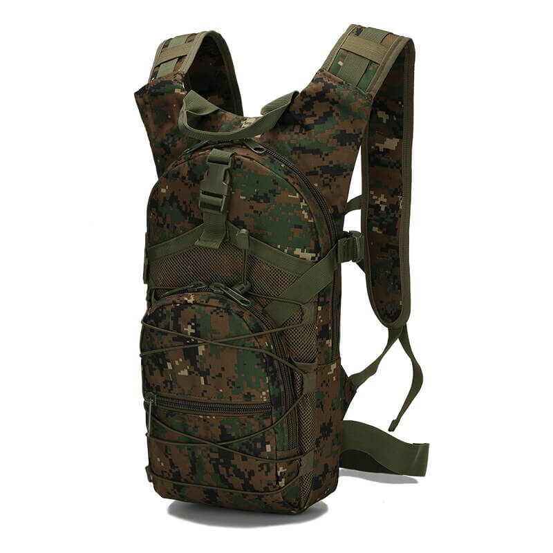 MOLLE webbing system on Tacti-Pack 15L backpack