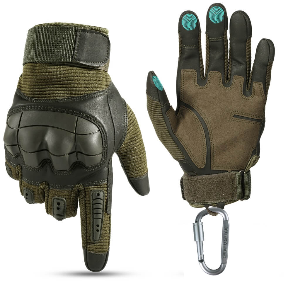 Adjustable and anti-slip tactical gloves