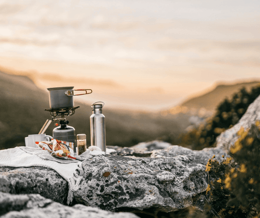 Durable Outdoor Cooking Set in Wilderness: Perfect Companion for Adventurous Culinary Explorations