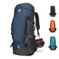 Trailblazer 65L camping backpack in militar bag design