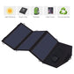 21W foldable solar panel for off-grid power