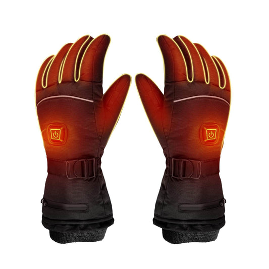 Electric heated gloves with 4000 mah rechargeable battery