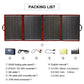 200W high-performance solar panel with Voc of 22.50V and Vmpp of 18.00V