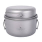 Cook for a crowd with the large capacity of Boundless Voyage Titanium Pot
