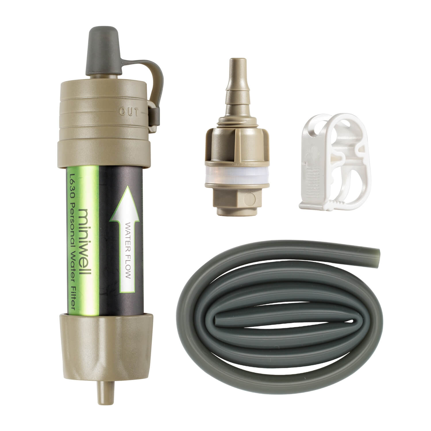 Purify water on the go with our portable filter kit