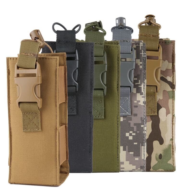 Hydration solution for outdoor enthusiasts: a nylon water bottle holster