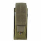 Durable tactical flashlight belt bag