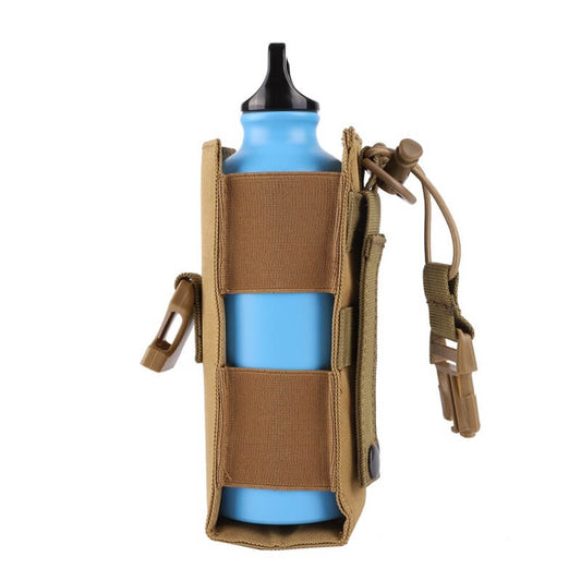 Durable nylon water bottle holster for outdoor adventures