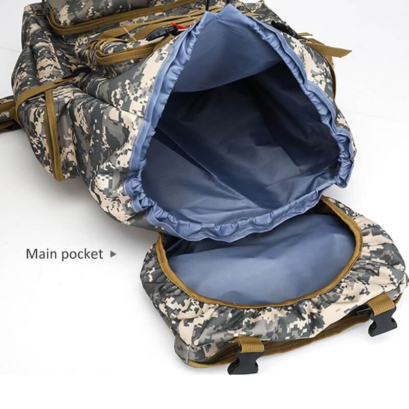 Voyager 80L backpack designed for Military use