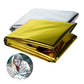 Compact emergency blanket for easy storage
